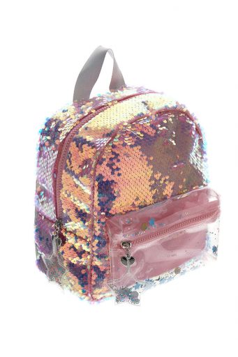 Basico spring girl backpack with sequins