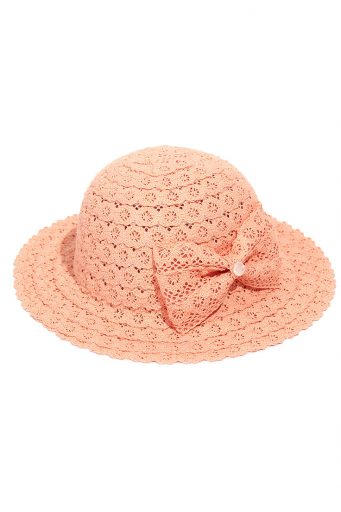 Basico spring baby girl brim hat 2