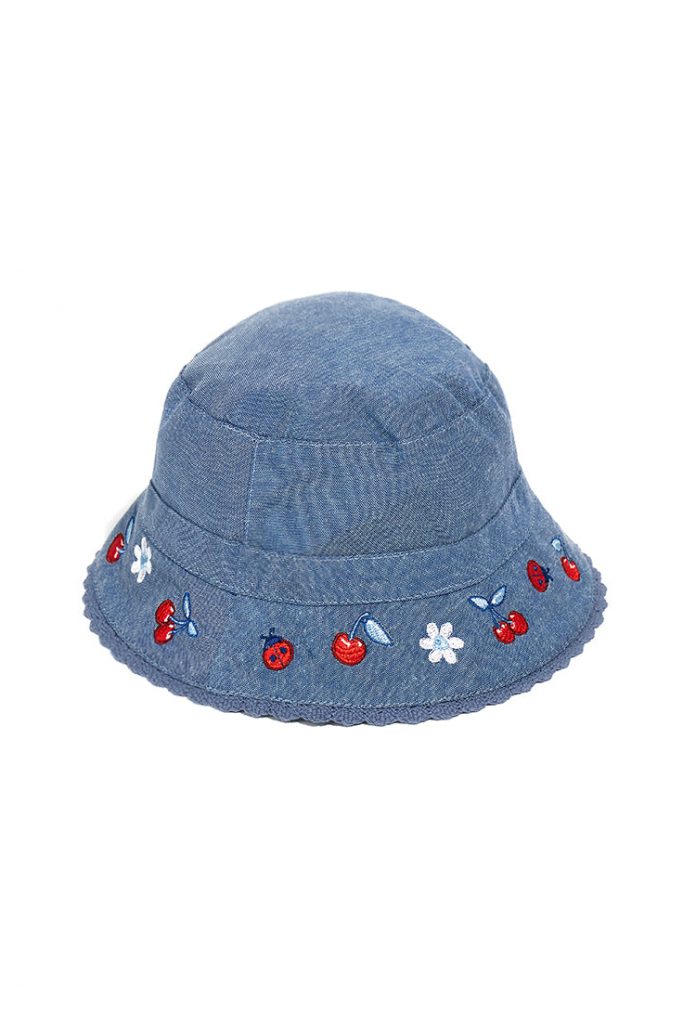 Basico spring baby girl denim hat