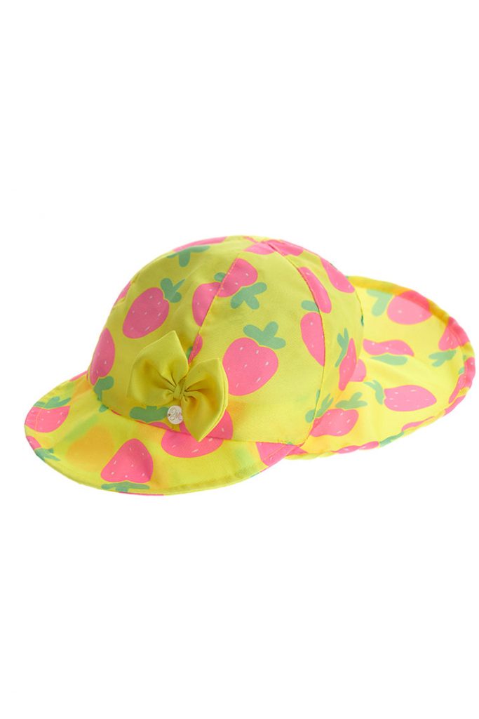 Basico spring baby girl beach hat