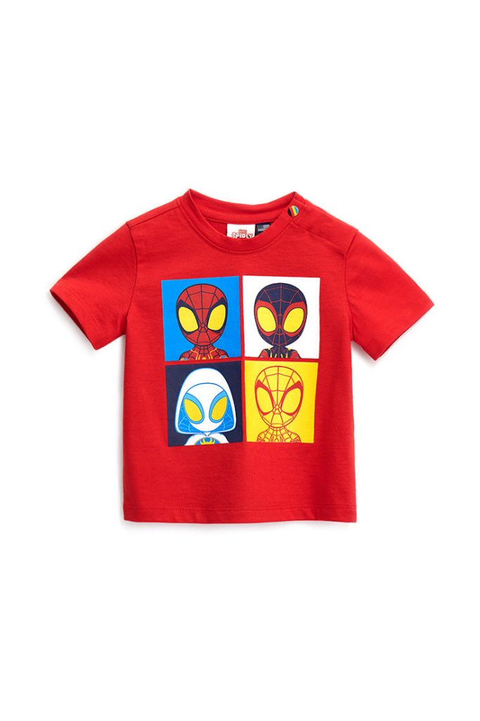 Bahia match baby boy marvel t-shirt