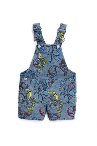 Bahia Match Baby boy Marvel Overalls
