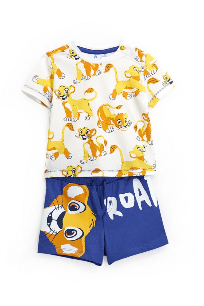 Crazy Jungle  Baby boy 2-Piece Disney Set