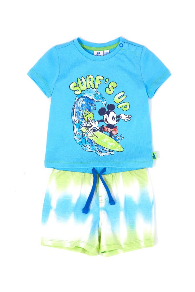 Shark Shock Baby boy Disney T-Shirt And Shorts Set