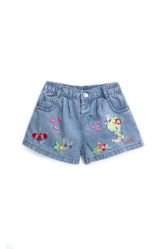 Colorfully baby girl warner tweety bermuda shorts