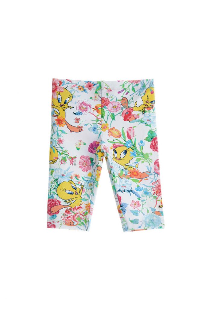 Colorfully baby girl warner tweety leggings