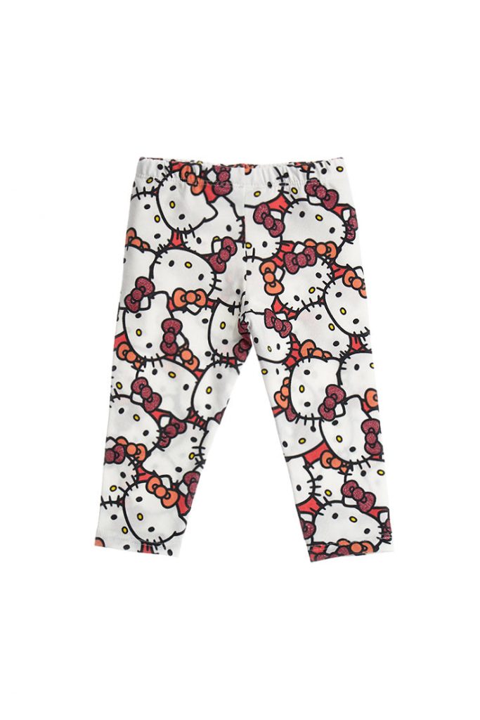 Flower market baby girl hello kitty leggings