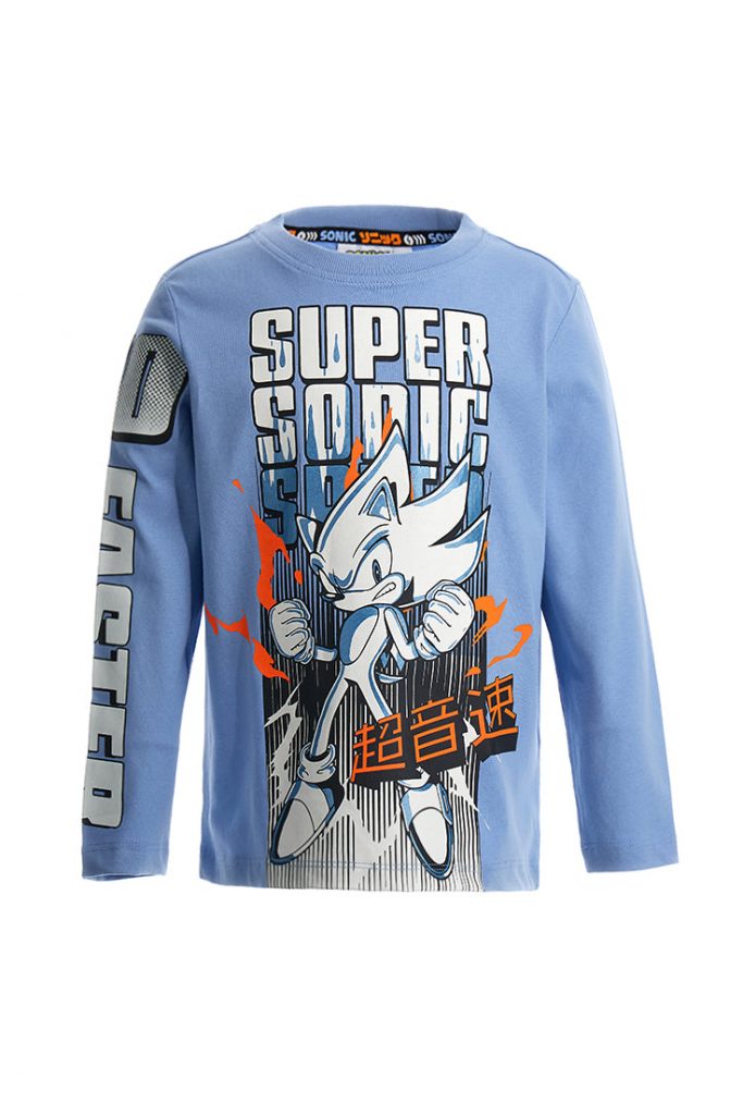 Desert shade boy sonic long sleeve t-shirt