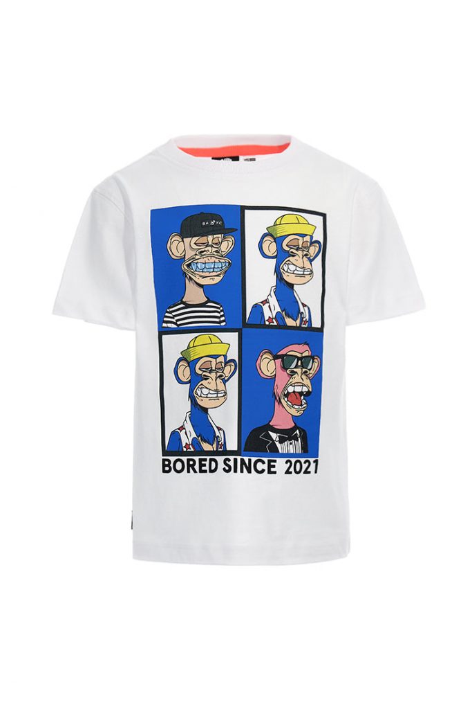 Stay on board boy army of apes t-shirt