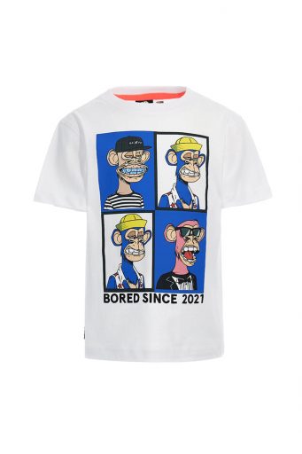 Stay on board boy army of apes t-shirt