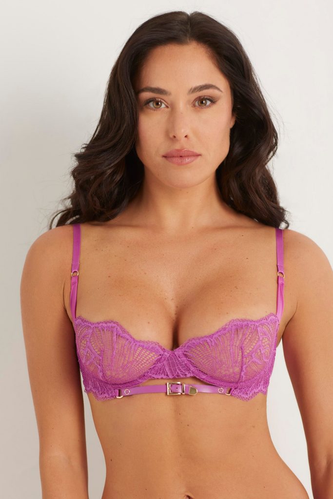 Lady Butterfly Woman Balconette Bra