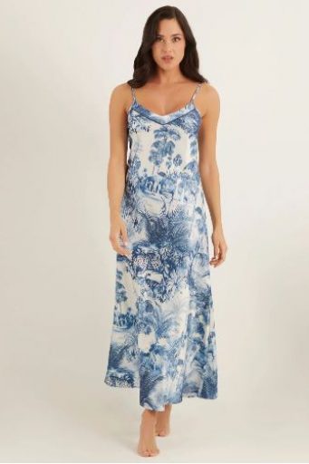 Jouy Woman Full-Long Chemise