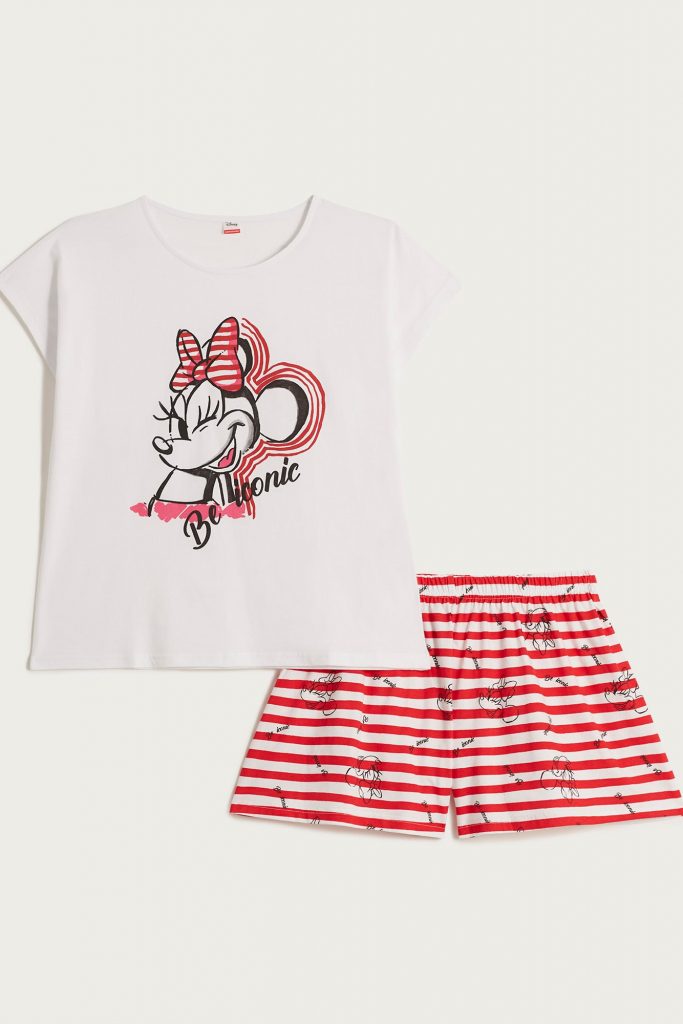 Minnie Woman Cropped pyjamas 2