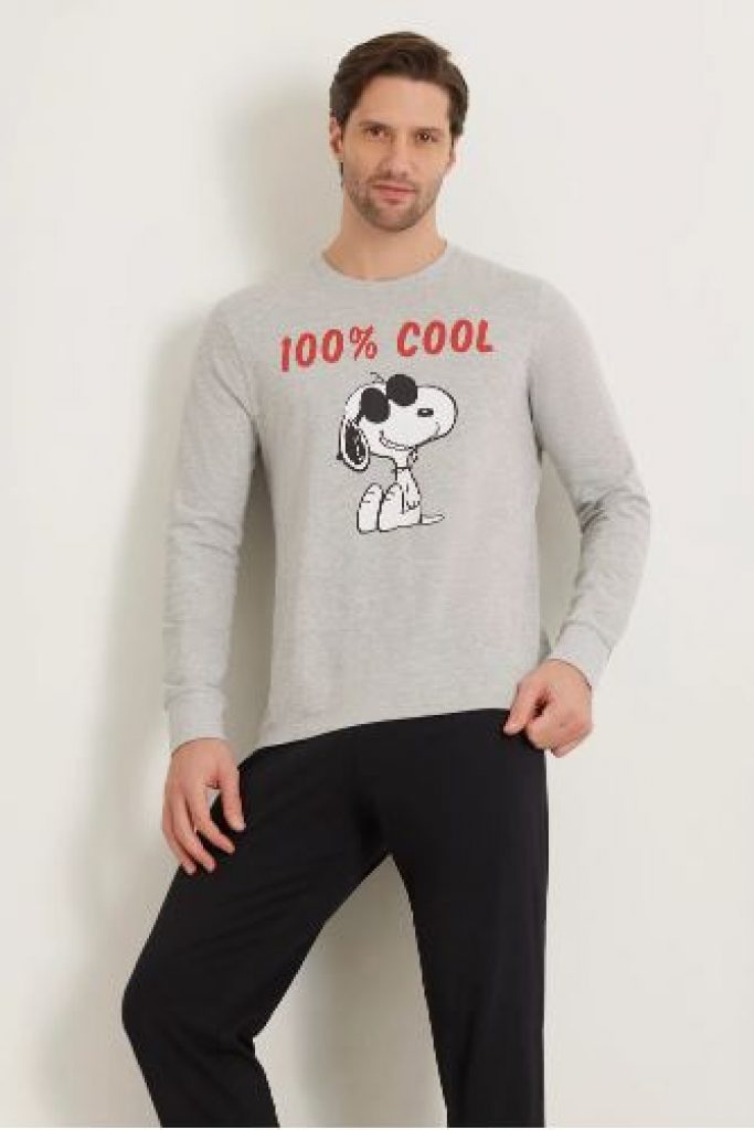 Snoopy Love Man Pyjamas 2