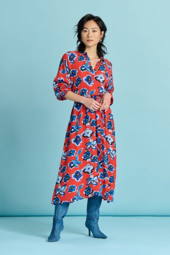 DRESS – Flower Glory Red