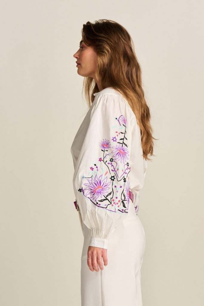 BLOUSE – Embroidery Purple