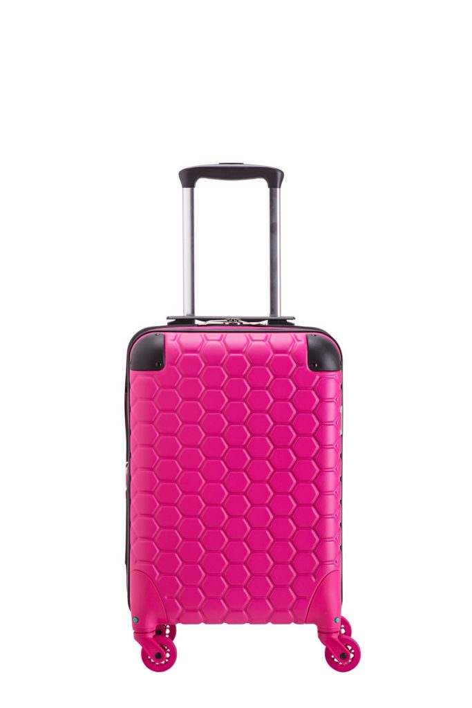 Gotech green travel unisex small hard trolleys
