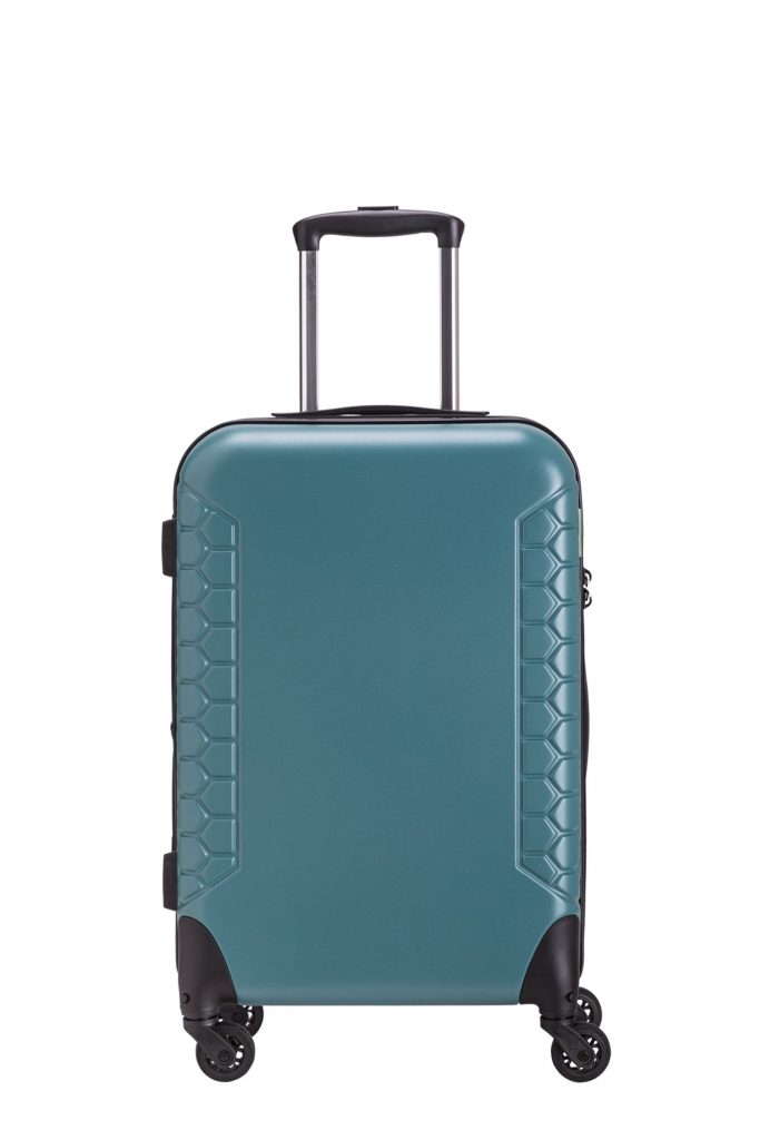 Gotech id travel unisex small hard trolleys