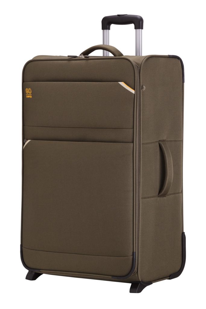 Split colors travel unisex large soft trolleys