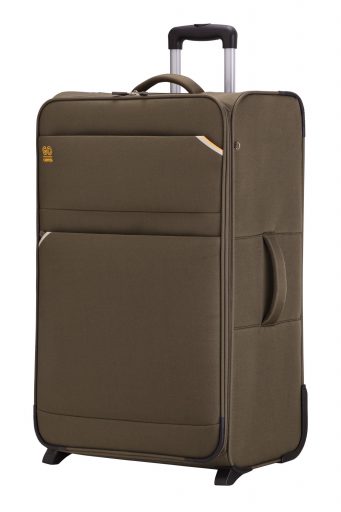 Split colors travel unisex large soft trolleys