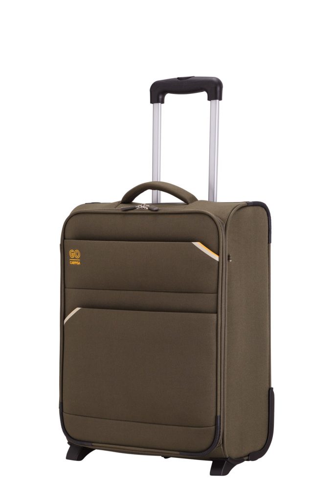 Split colors travel unisex small soft trolleys