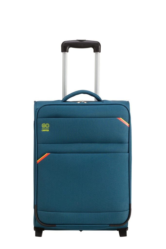 Unisex Split Colors Small Soft Trolleys