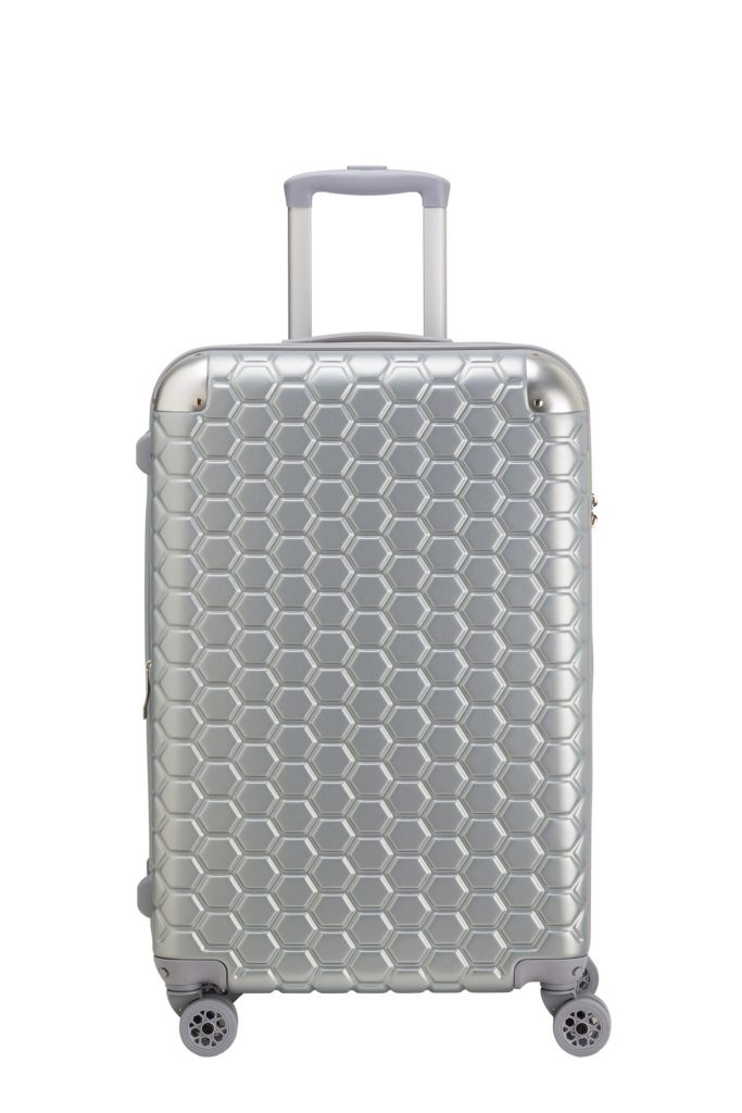 Gotech Metallic Unisex Medium Hard Trolleys
