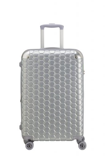 Gotech Metallic Unisex Medium Hard Trolleys